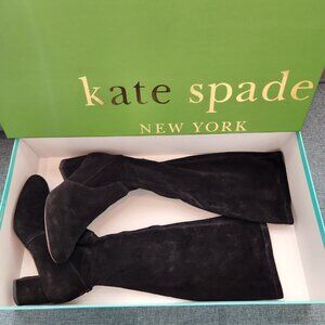 Kate Spade Leanne Stretch Knee High Suede Boots - 7.5M